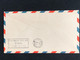 1937 FIRST FLIGHT COVER - MACAO TO SAN FRANCISCO- W/RATE 3.05 PATACAS,  ARRIVAL PROPAGANDA CANCELLATION ON BACK. - Covers & Documents