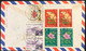 MACAU 1970'S 2 AIR COVERS, TO MALAYSIA AND CANADA WITH MUCH STAMPS - Storia Postale