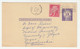 US Postal Stationery Postcard Posted 1960 Philadelphia To Zagreb B220320 - 1941-60
