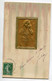 ILLUSTRATEUR ART NOUVEAU Jolie Carte Gaufrée Embossed Portrait Jeune Fille Cadre Facon Métal  Dos Non Divisé   D06 2022 - 1900-1949