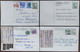 Yugoslavia 4 Travelled Postal Cards - Covers & Documents