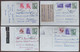 Yugoslavia 4 Travelled Postal Cards - Brieven En Documenten