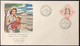 1958 6TH INTERNATIONAL CONGRESS OF TROPICAL MEDICINE AND PALUDISMO FDC X 2 OFFICIAL A D PRIVATE ISSUE - Briefe U. Dokumente