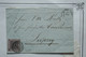 C BADEN    BELLE LETTRE  1852 PETIT BUREAU SAECKINGEN    POUR LEIPZIG +N°4b 9K + + A VOIR   + + AFFRANCH. PLAISANT - Storia Postale
