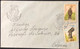 1967 100 YEARS OF THE MILITARY NAVAL CLUB FDC ON PLAIN COVER USED TO ISLAND OF COLOANE - Lettres & Documents