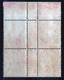 Malaya 1942 Japanese Occupation With 10c X 4 Stamps From Trengganu Overprinted With Japanese Characters - Ocupacion Japonesa