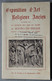 Catalogue Exposition D'Art Religieux Ancien, Bourg-en-Bresse (Ain), Cloîtres De Brou, 1933 - Alpes - Pays-de-Savoie