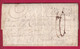 MARQUE N°24 ARMEE FRANCAISE EN ESPAGNE BURGOS Purifiee Cholera 1812 POUR CARENTAN MANCHE LETTRE COVER FRANCE - Army Postmarks (before 1900)