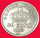 20 Centimes - Napoléon III - Grand Module   -  France - 1867 A -  Argent   - TTB  - - 20 Centimes