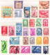 Cuba 1950-1959 Big Lot Of Real Used Stamps With Some Interesting Cancellations, Used O - Oblitérés