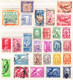 Cuba 1950-1959 Big Lot Of Real Used Stamps With Some Interesting Cancellations, Used O - Used Stamps