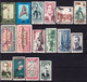 Delcampe - Cuba 1950-1959 Big Lot Of Real Used Stamps With Some Interesting Cancellations, Used O - Oblitérés