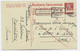 ENTIER SUISSE HELVETIA 10C CP NEUCHATEL 1916 POUR LOOS LILLE NORD FRANCE  + LIEU DE DESTINATION ENVAHI RETOUR - Abstempelungen