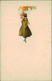 MONESTIER SIGNED 1910s POSTCARD - WOMAN - EDIT G.B. FALCI - SERIE 875 (2685) - Monestier, C.