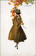 MONESTIER SIGNED 1910s POSTCARD - WOMAN - SERIE 875 (2692/2) - Monestier, C.