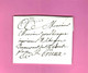 1814 Bretagne LETTRE Sign. Godefroy (de) Kersengar à Lesneven => Prud’Homme Imprimerie Librairie St Brieux St Brieuc - Sonstige & Ohne Zuordnung