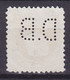 Belgium Perfin Perforé Lochung 'D.B' 1923, Mi. 167A Albert I. Montenez Perf. 11½ (2 Scans) - 1909-34