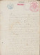Argentina 1889 Revenue Fiscal Document Stationery CORRIENTES 7 Pesos - Briefe U. Dokumente
