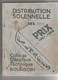 Collège Bourgoin 1957 1958 Distribution Des Prix Palmarès - Non Classés