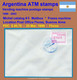 1999 Argentinien Argentina ATM 3 / $0,75 On FDC 23 MAR.1999 / FRAMA Automatenmarken Etiquetas Klüssendorf - Affrancature Meccaniche/Frama