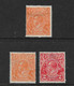 AUSTRALIA 1923 ½d, 1927 ½d, 1930 2d SG 56, 85, 99 MOUNTED MINT Cat £36+ - Nuevos