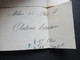 Delcampe - Italien 1868 Nr.26b (2) Waagerechtes Paar! Von Milano - Nantes PD Und Roter K2 Italie AMB M. Cenis Faltbrief Mit Inhalt - Poststempel