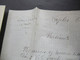 Delcampe - Italien 1869 Nr.26 (2) Von Napoli - Tournon Stempel PD Und Schwarzer K2 Italie AMB Lyon Faltbrief Mit Inhalt - Marcophilie