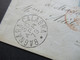 Italien 1869 Michel Nr.16 Und Nr.28 Bagnara Calabra - Moirans Roter K2 Italie Grenoble Umschlag Mit Nummernstempel 853 - Marcophilie