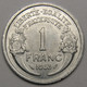 1 Franc Morlon 1948, Aluminium - IV° République - 1 Franc