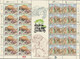 Malaysia 2022-2 Endangered Wildlife Full Sheet MNH Fauna Turtle Monkey Otter Bird - Malasia (1964-...)