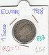 CR0833 MONEDA ECUADOR 1 SUCRE 1928 PLATA 10 - Ecuador