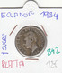 CR0842 MONEDA ECUADOR 1 SUCRE 1934 PLATA 12 - Equateur