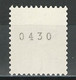 Zst. 485 RIIIx.01 ** - Coil Stamps