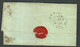 GB One Penny Red Stamp On Cover Duplex 131 Bar Cancellation Jun C 16 X 1854 With HAWICK Delivery Postmark - Briefe U. Dokumente