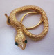 Serpente Anello Sciarpa  L 5 Cm  Bigiotteria  Vintage - Andere & Zonder Classificatie
