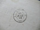Delcampe - Belgien 1870 Nr.28 EF Auslandsbrief über Paris Boussu - Crespin PD / France Midi Faltbrief Mit Inhalt Viele Stempel - 1869-1883 Léopold II