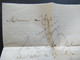 Delcampe - Frankreich 1808 Oder 1838 ?? Roter Ovaler Stempel Autriche P. Huningue Roter L2 Mant.... Faltbrief Mit Inhalt - Marques D'entrées