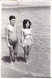 Old Original Photo - Naked Man Woman In Bikini In The Sea - 1968 Sunny Beach - Ca. 12.7x8.2cm - Anonymous Persons