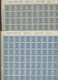 PREOS 29**.   1-VII-1945 --- 31-VI-46. EN  PANNEAUX DE 100.superbe Bords Complets   COTE. 250-€. - 1931-1950