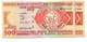 VANUATU  500 VATU 2005 ( Odo Tevi ) Lot De 2  Billets  BB   Fil D'argent.   NEUFS - Vanuatu