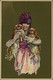 BUSI ( ? ) SIGNED 1910s POSTCARD - WOMAN  & DOG - N. 5/2 (2767) - Busi, Adolfo