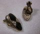 Orecchini Strass Bigiotteria  Vintage L 1,8 Cm - Earrings