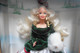 NEUF - Barbie Happy Holidays Gala 1994 Special Edition Mattel Rayée Velours Vert Noël - RARE !!! - Barbie