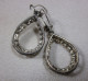 Orecchini Strass  Bigiotteria  Vintage H 2,5 Cm - Earrings