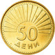 Monnaie, Macédoine, 50 Deni, 1993, SUP, Laiton, KM:1 - Nordmazedonien