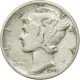 Monnaie, États-Unis, Mercury Dime, Dime, 1944, U.S. Mint, Philadelphie, TB - 1916-1945: Mercury (Mercure)