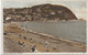 BEACH AND NORTH HILL, MINEHEAD, SOMERSET, ENGLAND. Circa 1954 USED POSTCARD H4 - Minehead