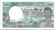 VANUATU NOUVELLES HEBRIDES  500 Francs   Alph. O1  NEUF - Vanuatu