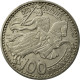 Monnaie, Monaco, Rainier III, 100 Francs, Cent, 1950, TTB, Copper-nickel - 1949-1956 Anciens Francs