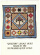 AMERIQUE KANSAS WICHITA QUILTERS LEGACY QUILT MADE IN 1985 BY PRAIRIE QUILT GUILD WICHITA COMMUNITY THEATER'S PRODUCTION - Wichita